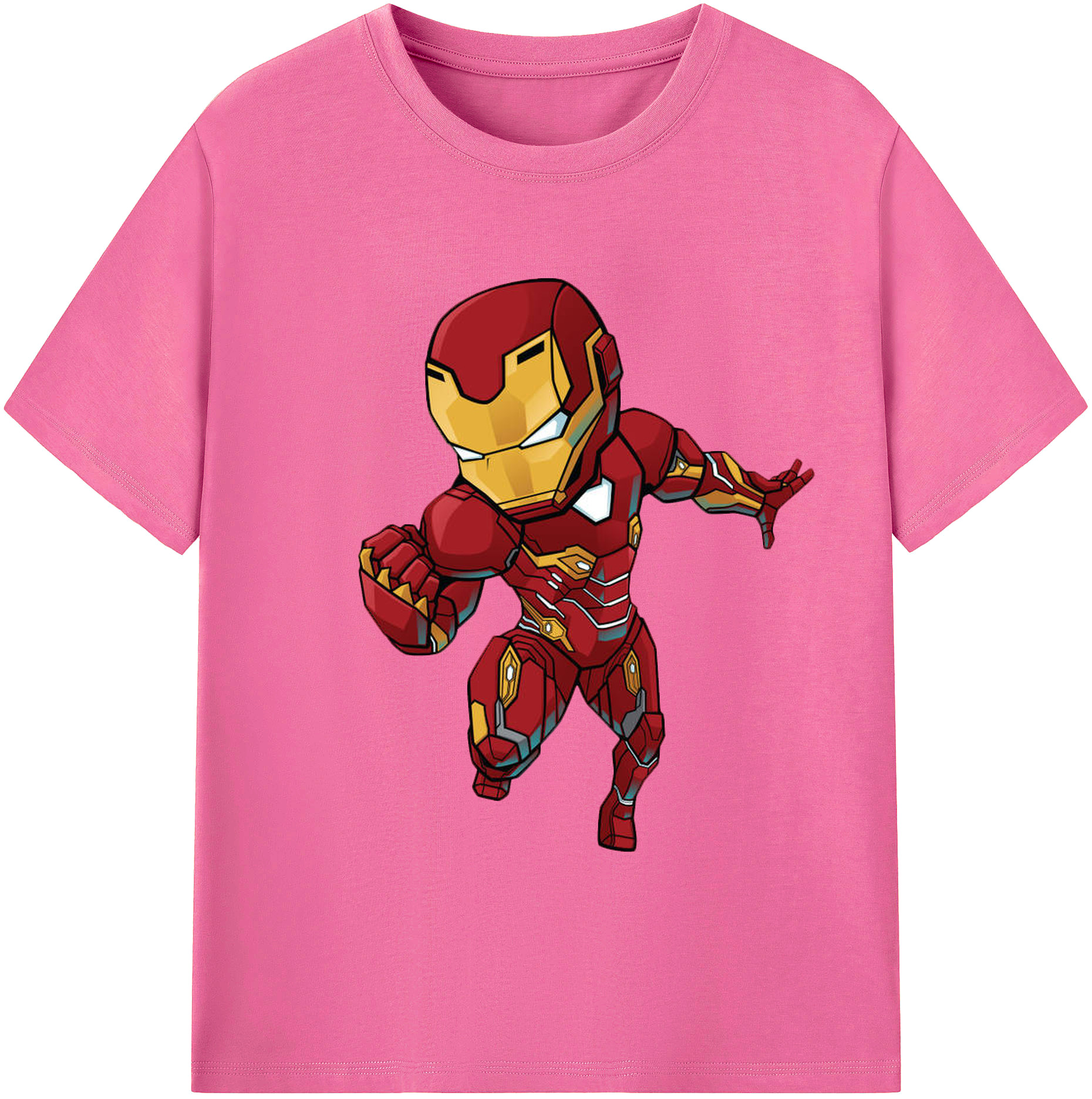 （画像用） アベンジャーズ The Avengers レディースカジュアルプリントTシャツ（綿100％）